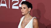 Demi Moore Channels Greek Goddess Glamour in Plunging Loewe Dress at Cannes AmfAR Gala 2024