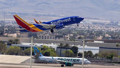 Southwest proposes nonstop flights from Vegas to heavily restricted national airport