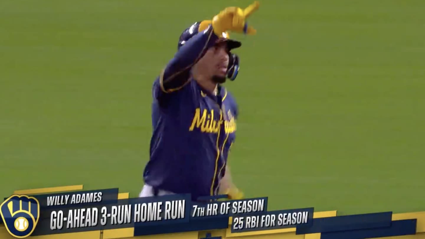 Brewers's Willy Adames Amazingly Called His Shot Before Game-Winning HR