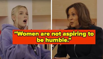 Women Are Like "Yesss, Thank You" After Kamala Harris Pointed Out "Women Are Not Aspiring To Be Humble"