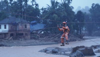 ‘Wayanad rescue heroes no less than Olympic medal winners’: Incredible videos of rescuers braving danger to save lives