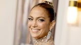 Jennifer Lopez Dazzled in This Sheer Sequined Gown at the 'Shotgun Wedding' Premiere