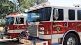 Person receives minor burns during shed fire near Redding Safeway