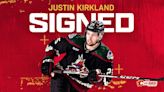 Flames Sign Justin Kirkland | Calgary Flames