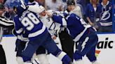 NHL playoffs: Hit on Point sparks chaos between Leafs and Lightning as Matthews fights Stamkos