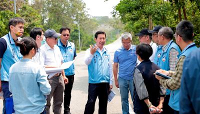 金沙鎮沙青路拓寬計畫勘查