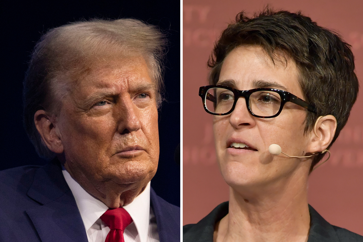 Rachel Maddow issues warning on Donald Trump: 'Running against democracy'