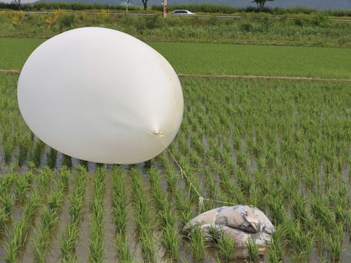 North Korea again flying balloons likely carrying trash toward South Korea