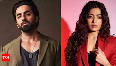 Ayushmann Khurrana and Rashmika Mandanna roped in for horror comedy 'Vampires of Vijay Nagar': Report | Hindi Movie News - Times of India