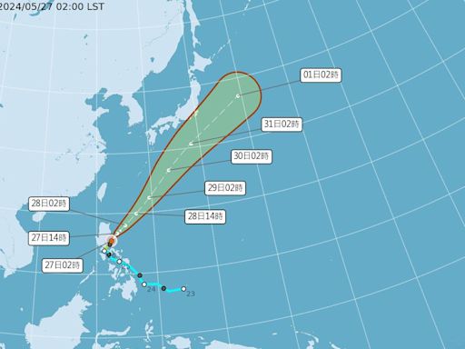 颱風「艾維尼」增強中！美國估恐變強颱 各國預測路徑趨向一致