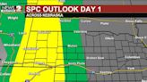 Strong to severe storms possible with locally heavy rain Wednesday into Thursday