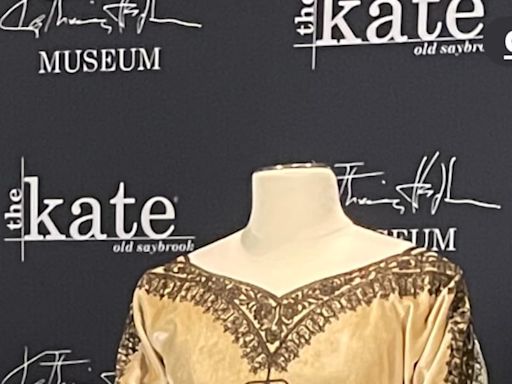 Katharine Hepburn Museum unveils wedding dress from 1928