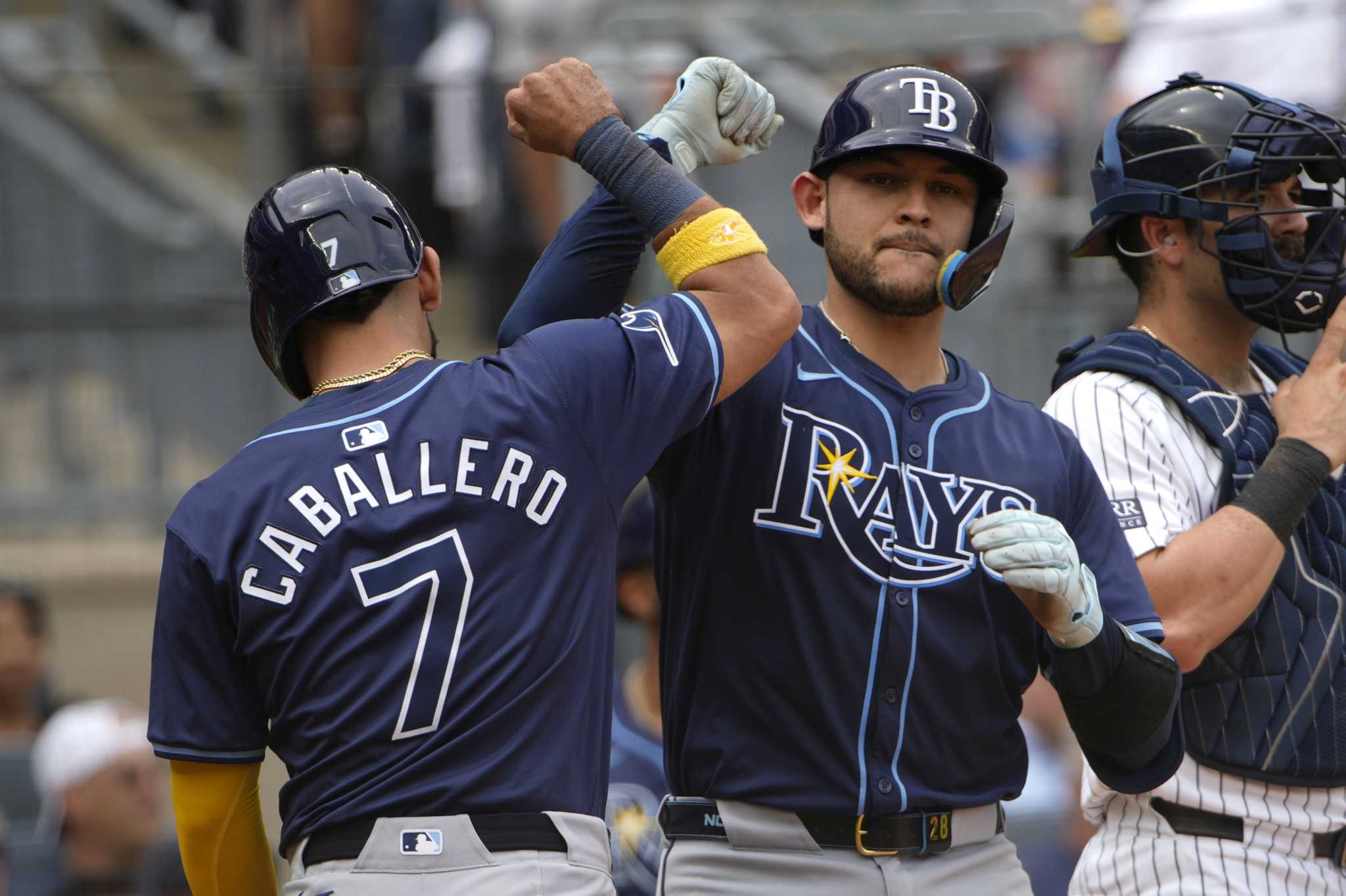 Rays rout Yankees 9-1