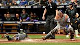 Jonny DeLuca's game-ending triple completes Rays' sweep of Mets