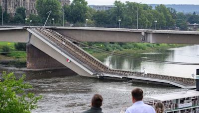 Allemagne : Un pont s’effondre à Dresde sans faire de victimes