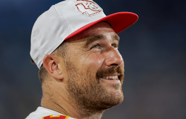 Travis Kelce Dons a Gladiator Suit in New Pepsi Commercial: 'That Should Be Illegal'