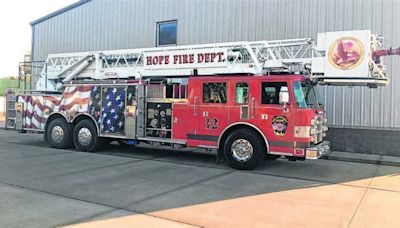 Hope Fire Department to receive new personal protective equipment to help volunteer firefighters