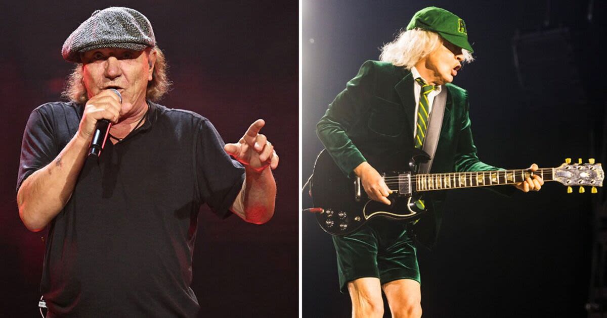 AC/DC 2024 tour kicks off with epic live footage of Brian Johnson, Angus Young