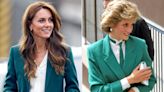 How Kate Middleton's Power Pantsuit Era Nods to Princess Diana: 'She's Transforming Before Our Eyes'