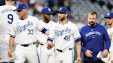 Royals sideline Marsh after taking liner off pitching elbow | Jefferson City News-Tribune