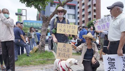 抗議國會黑箱擴權！德國台灣女婿：台灣是我的家 我不輕易放棄