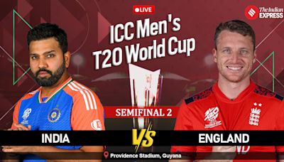 India vs England Live Score, T20 World Cup 2024 Semi Final: Will rain play a spoilsport in IND vs ENG 2nd semifinal clash in Guyana