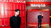 Hwang In-youp lends his star power to Armani Make-up Lab in Singapore