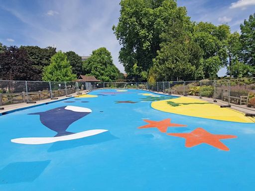 Guildford Stoke Park splash pad official open date revealed on same day as GuilFest