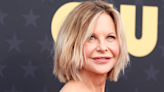 Meg Ryan looks elegant in a stunning sequin gown