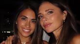 Antonela Roccuzzo saludó a Victoria Beckham por su cumpleaños y compartió una foto juntas