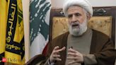 Hezbollah's deputy leader says group would stop fighting with Israel after Gaza cease-fire - The Economic Times