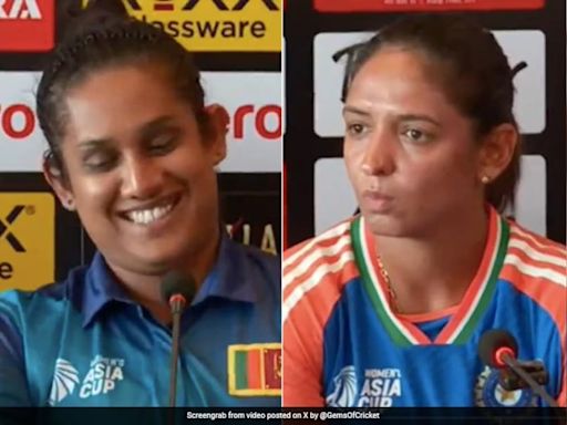 "None Of My Business": Harmanpreet Kaur Stunned By Reporter's Query In Asia Cup Press Conference | Cricket News