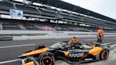 Pato O’Ward of the Arrow McLaren team goes out of his way to win over Indianapolis 500 fans