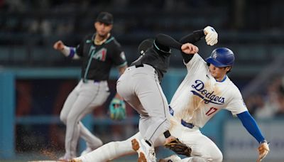 MLB／大谷翔平2盜滑破2球褲 道奇3分都有他但中止4連勝