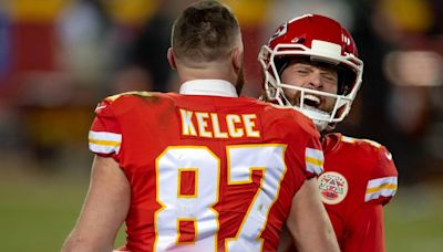 Travis Kelce opens up on Harrison Butker as a Chiefs teammate and his speech