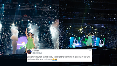 Sunidhi Chauhan Breaks The Internet As She Sings Ben 10's Theme Song At IIT Roorkee: Netizens Say 'This Is Gold'