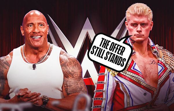 Cody Rhodes reflects on his feud with The Rock, 'the offer still stands'