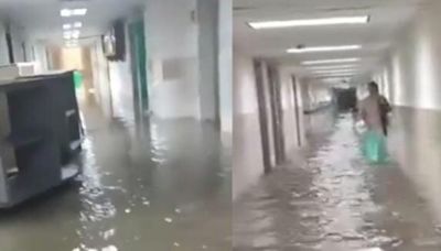 Se inunda sótano del Hospital General Regional 6 del IMSS en Tamaulipas