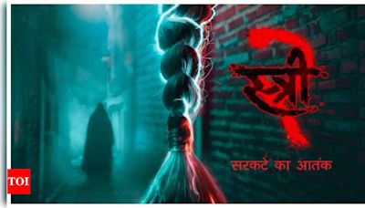 'Stree 2': Shraddha Kapoor intrigues fans with new poster as she confirms the film trailer release date | Hindi Movie News - Times of India