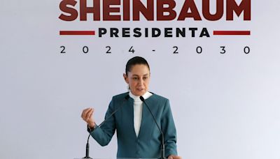 Sheinbaum celebra candidatura de Kamala Harris, pero mantiene neutralidad