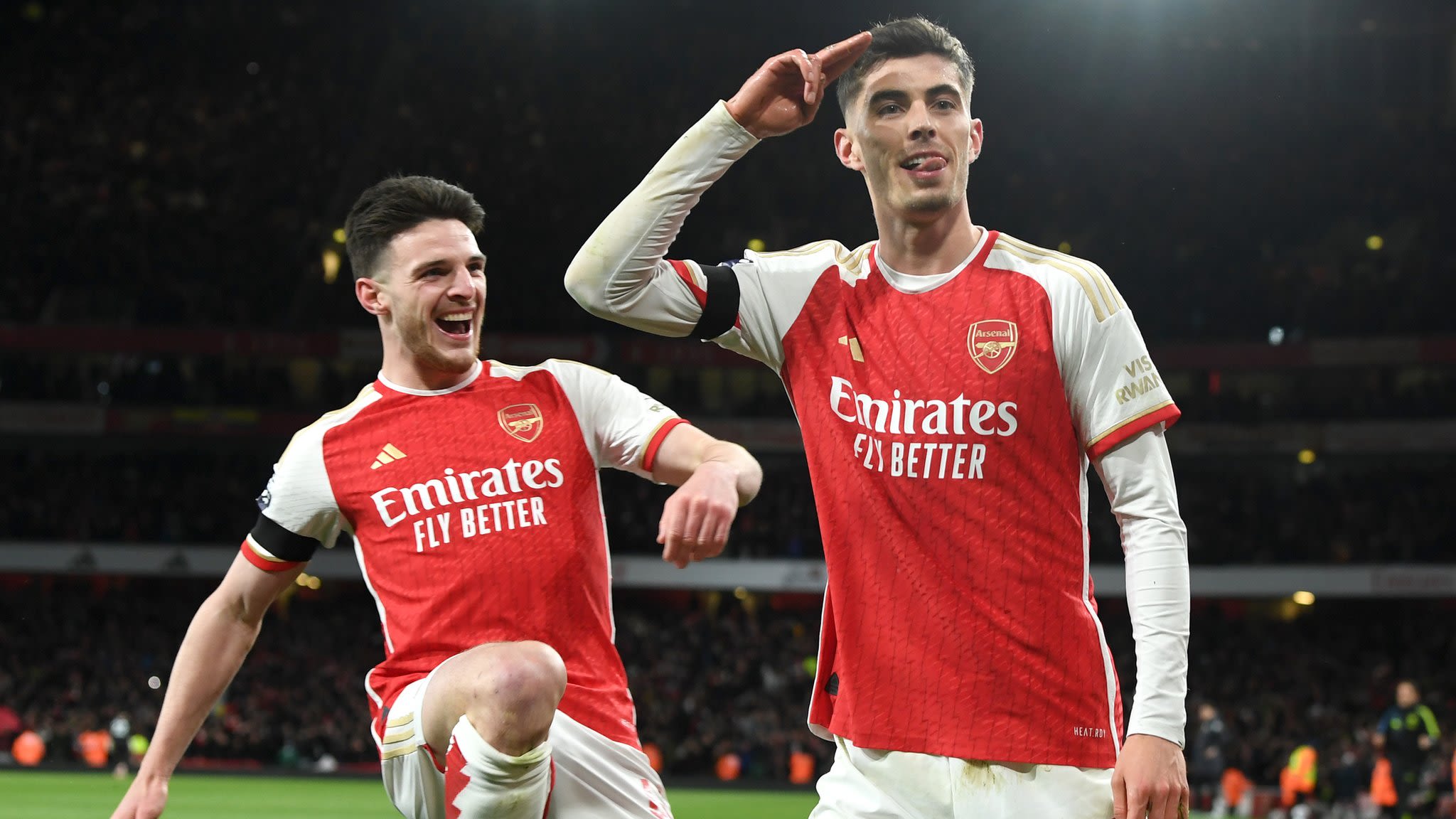 Arsenal 5-0 Chelsea: Kai Havertz scores twice against former side as Gunners go three points clear