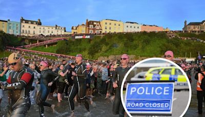 Major road closures in place for Ironman Wales in Pembrokeshire