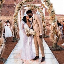 Desert Wedding | Boho Wedding Theme | Utah Wedding Venues