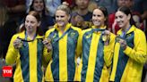 Emma McKeon bags sixth Olympic gold as Australia win women's 4x100m freestyle at Paris Olympics | Paris Olympics 2024 News - Times of India