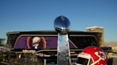 Chiefs’ name and logo have replaced Raiders in Allegiant Stadium end zone