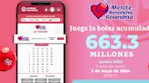 Melate: Resultados del sorteo del 3 de mayo de 2024