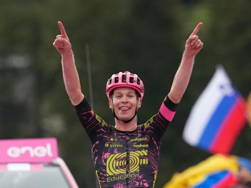 Steinhauser se estrena a lo grande en el Giro ante la permisividad de Tadej Pogacar
