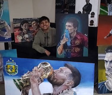 La subasta solidaria para el Garrahan de un artista de 14 años