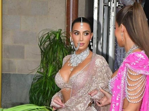 De Kim Kardashian a Priyanka Chopra: los mejores looks de la boda de Ambani y Radhika Merchant