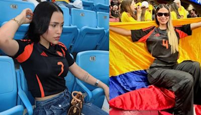 La barra de Colombia destaca por su belleza: las parejas de los jugadores que los acompañan a todos los partidos